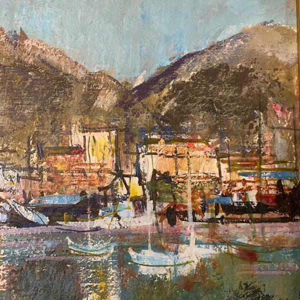 Ölgemälde Porto Venere von C. Boletti