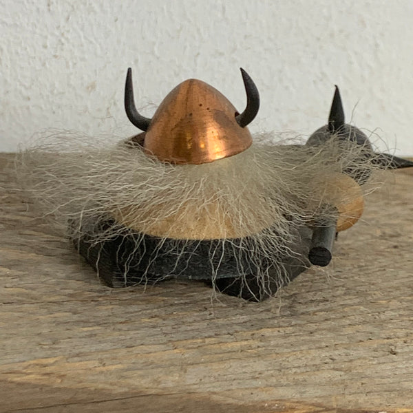 Vintage skandinavische Wikinger Figur