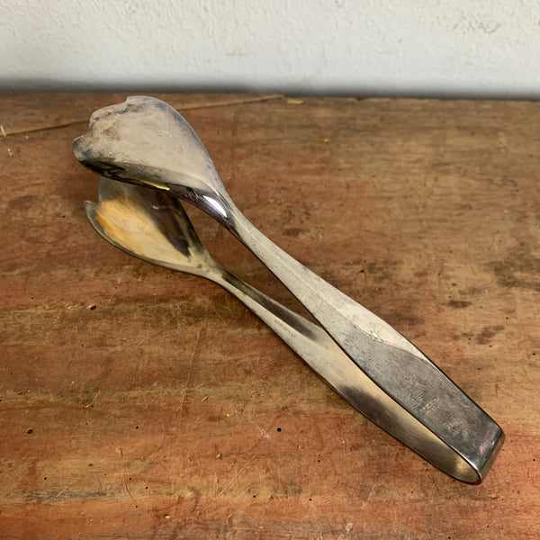 Vintage versilberte Eiszange von WMF OVP