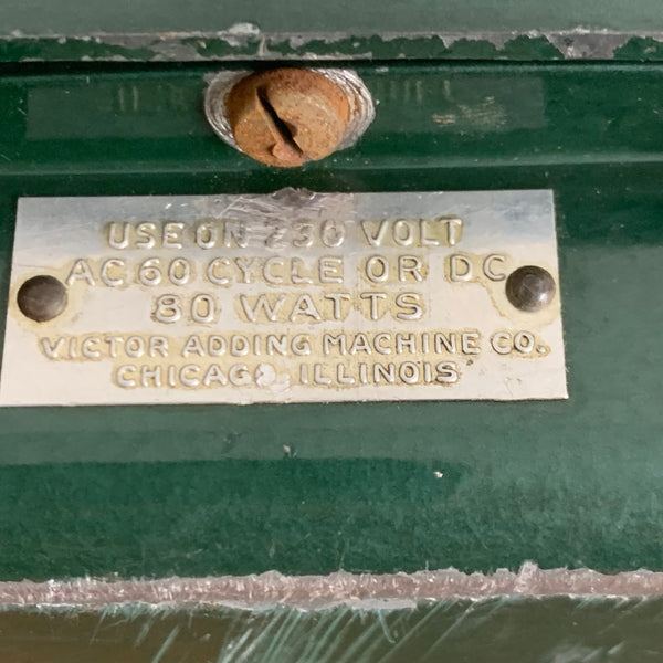 Vintage Rechenmaschine Victor 70 85 54 USA