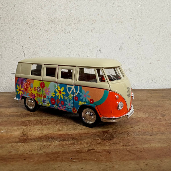 Modell VW Bus T1 Flower Power von Welly