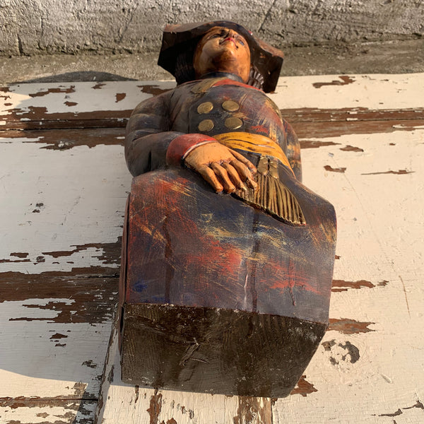 Holz Galionsfigur Admiral