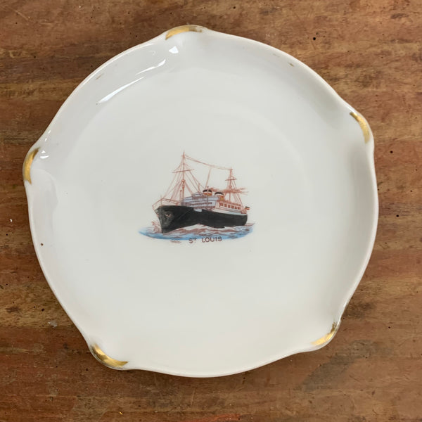 Historischer Aschenbecher Passagierschiff St. Louis