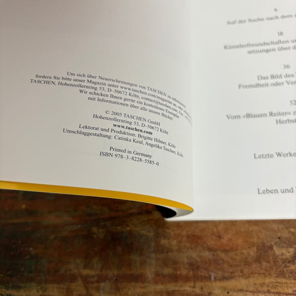 Buch Marc von Taschen