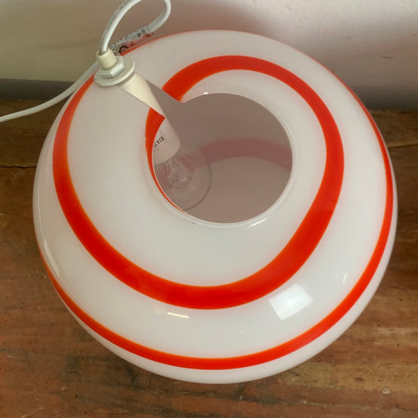 2 Nachttisch Lampen Retro Style Candy Twister