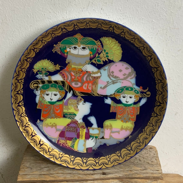 Sammelteller Aladin VI von Björn Wiinblad für Rosenthal