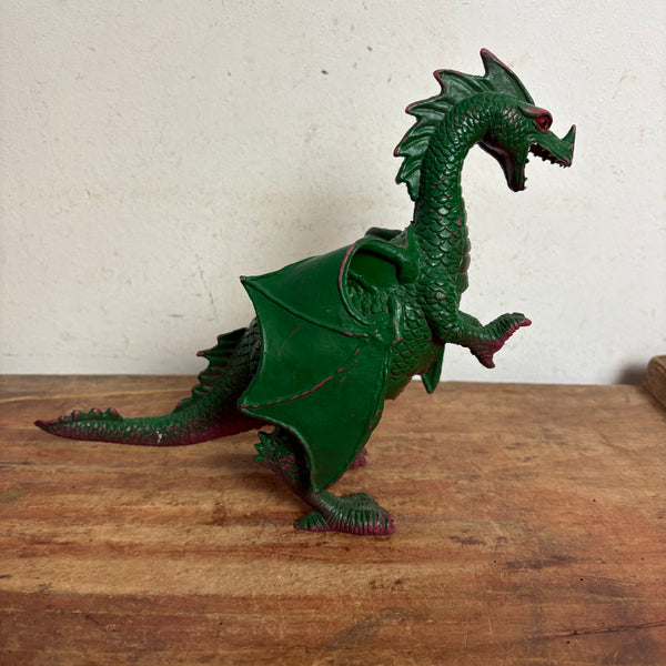 Vintage Aktionfigur Godzilla Style Zweiköpfiger Drache von Chitech