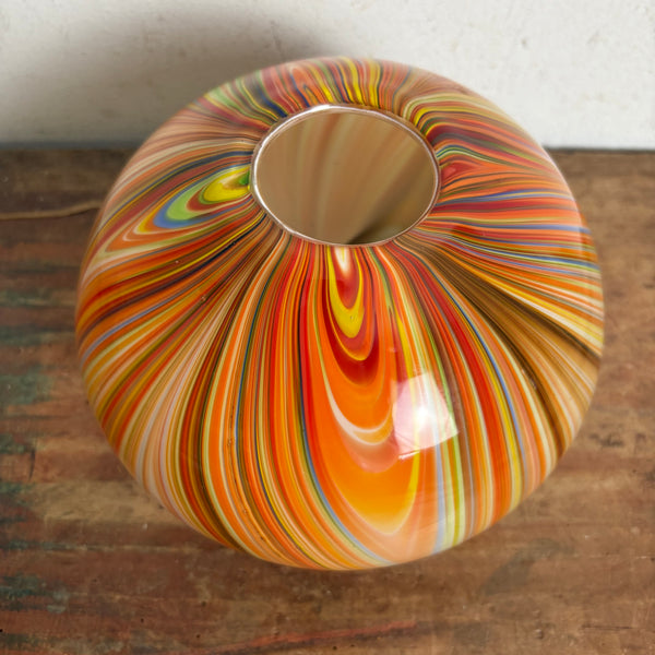 Vintage Glas Vase Murano bunt