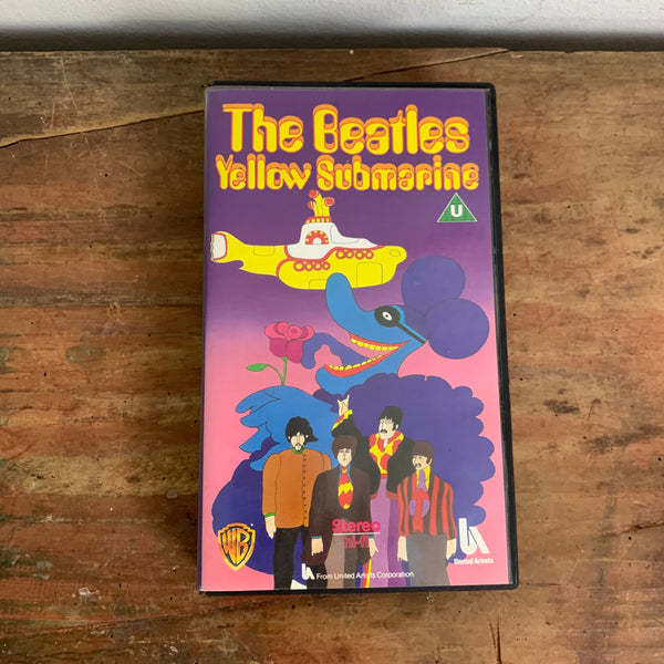 VHS Video Kassette The Beatles Yellow Submarine