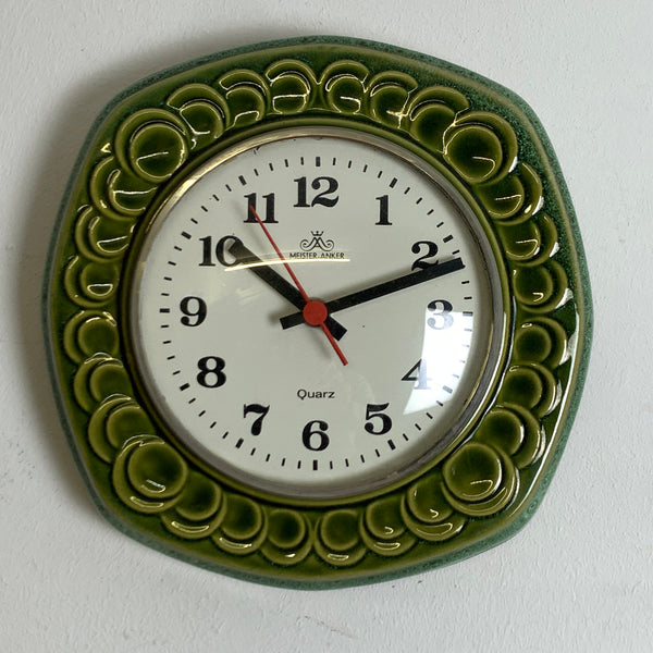 Keramik ZentRa Wanduhr von Meister Anker