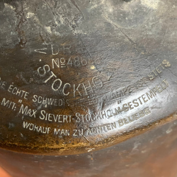 Antike schwedische Lötlampe von Max Sievert