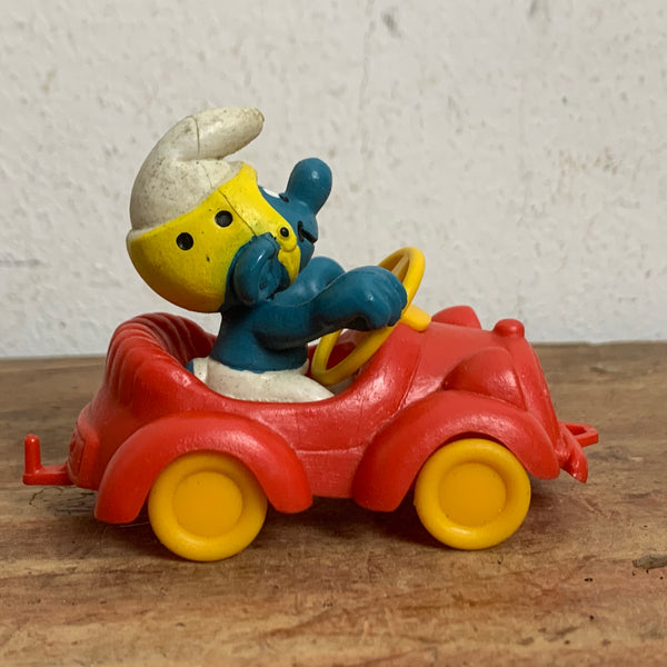 Vintage Autofahrer Schlumpf