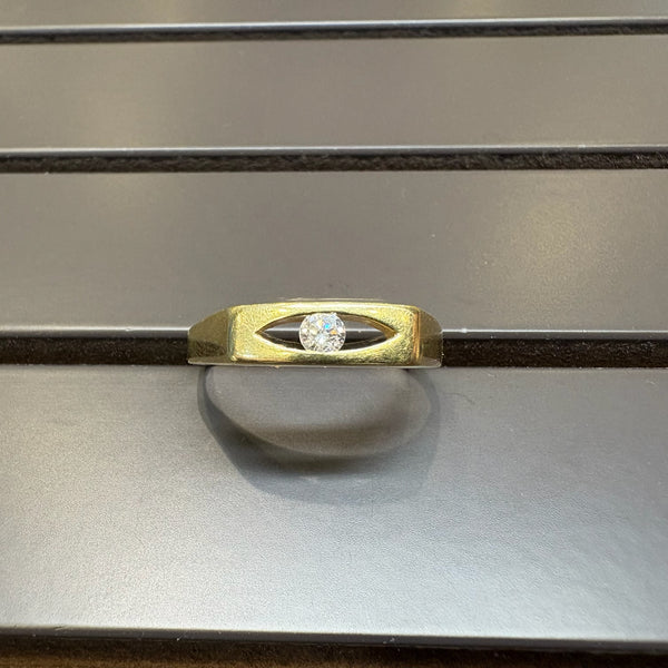Einzigartiger Diamantring aus 585er Gold