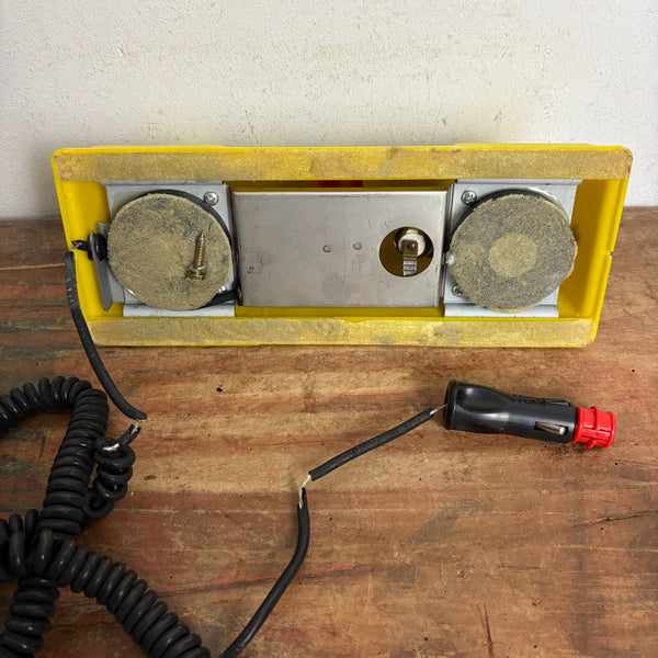 Vintage Dachschild Arzt Noteinsatz beleuchtet