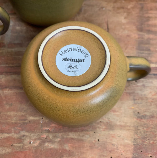 Vintage Kaffee Service Heidelberg von Melitta