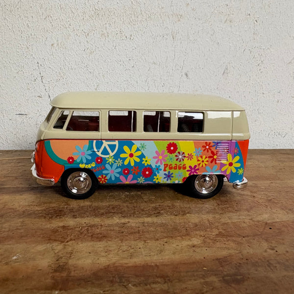Modell VW Bus T1 Flower Power von Welly