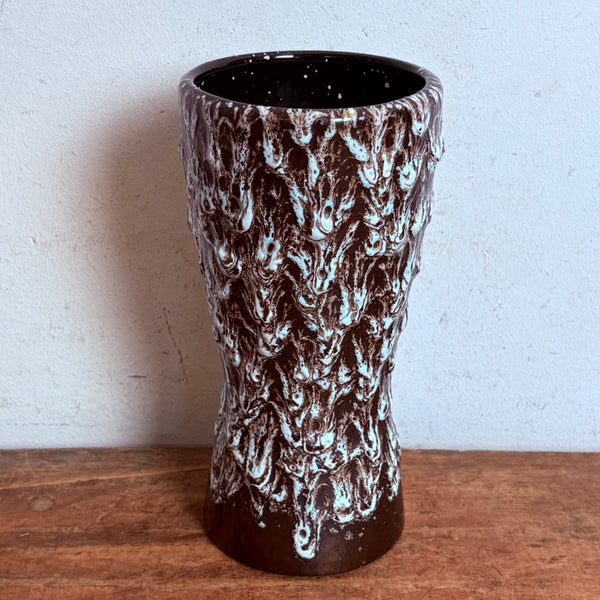 Vintage Fat Lava Keramik Vase von Scheurich 244-22