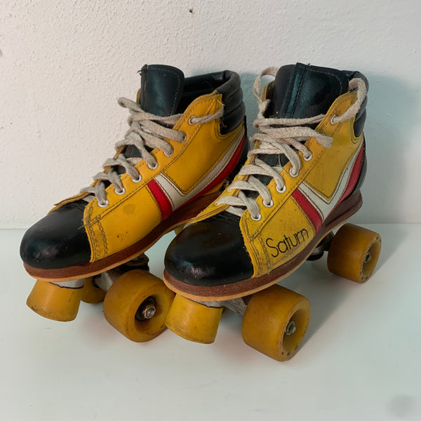 Vintage Disco Roller Rollschuhe von Saturn