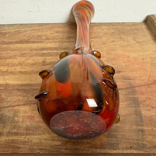 Vintage Design Glas Vase von Aseda