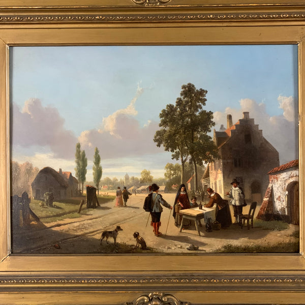 Ölgemälde Der Handel von Lambertus Lingeman