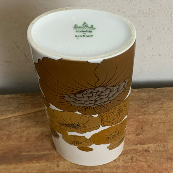 Vintage Porzellan Vase von Alain Le Foll für Rosenthal