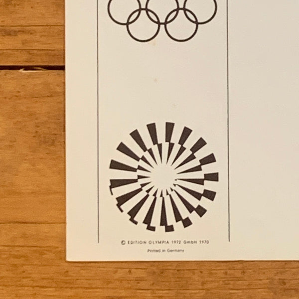 Pop Art Plakat Olympische Spiele 1972