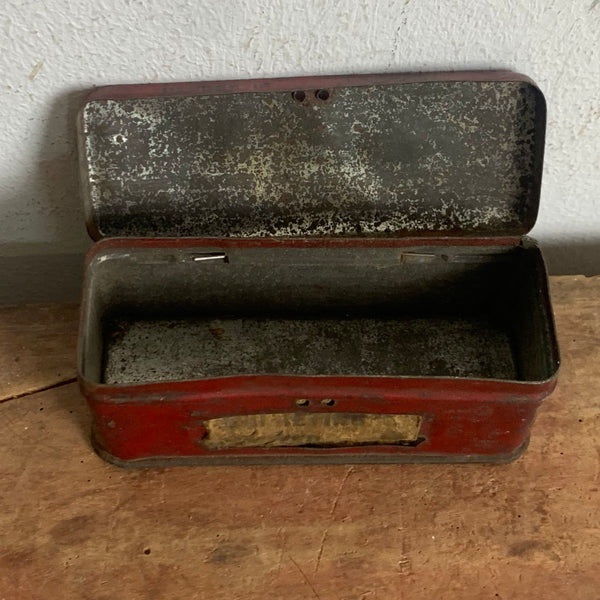 Vintage Blechdose Lodge Zündkerzen