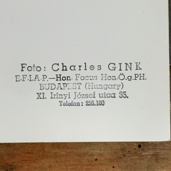 Original Fotografien von Charles Gink