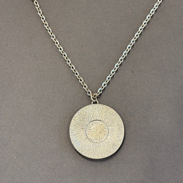 Vintage dänischer Design Kette mit Anhänger Jyle Kunst