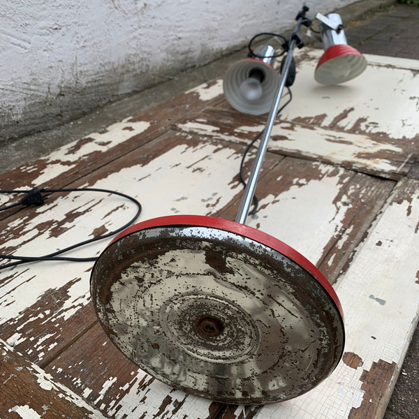 Vintage Stehlampe 2 Spots