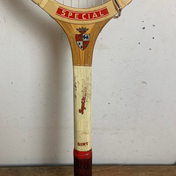 Vintage Holz Tennisschläger Special Sirt