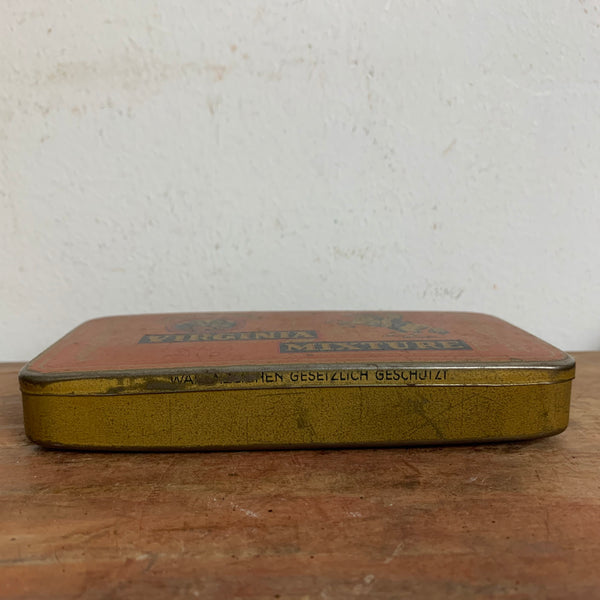 Vintage Blechdose Tabak Virginia Mixture von Hempelmann