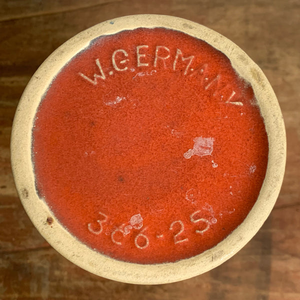 Vintage Keramik Vase 366-25 von Fohr