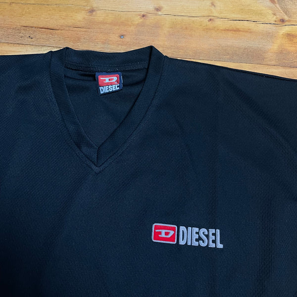 Diesel Jersey in Schwarz - Vintage