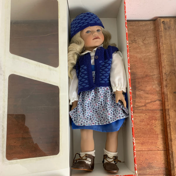 Vintage Käthe Kruse Mimerle 47 cm OVP