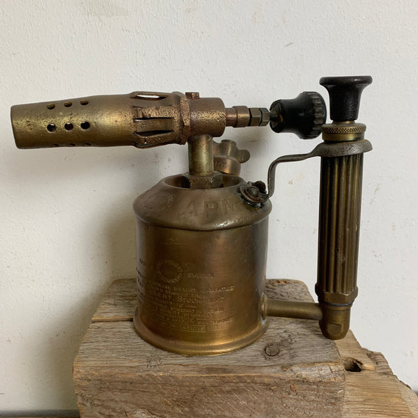 Antike schwedische Lötlampe von Max Sievert