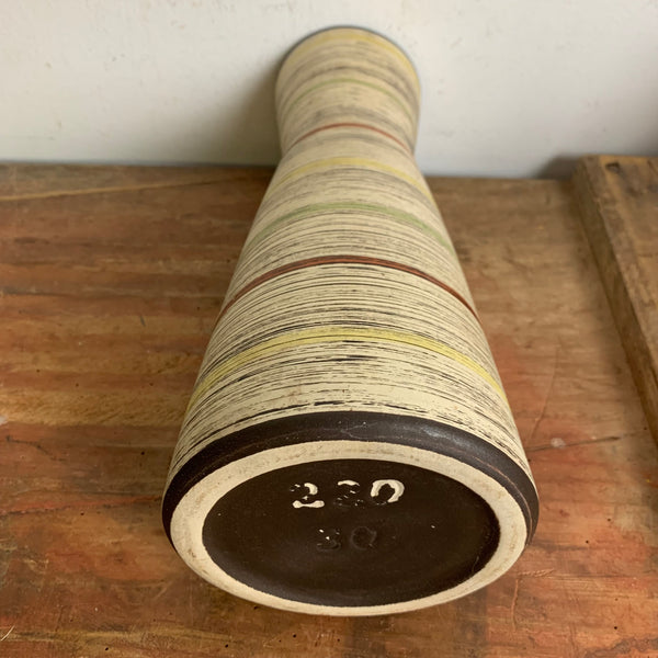 Mid Century Edel Keramik Vase von Spara 220/30