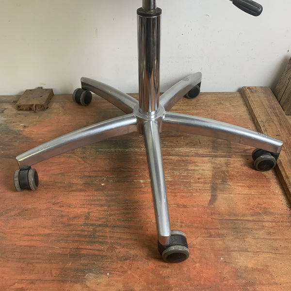 Retro Dreh Hocker mit Rollen