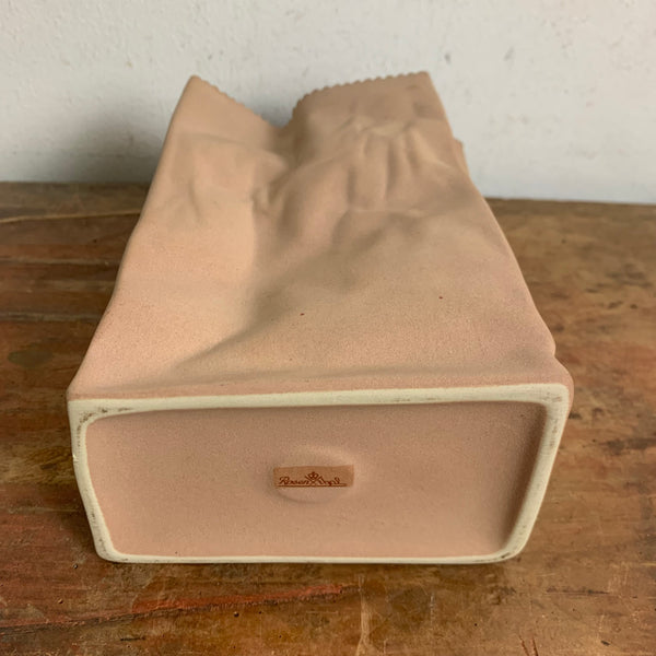 Paper Bag Keramikvase von Tapio Wirkkala für Rosenthal