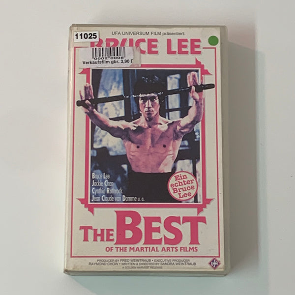 VHS Video Kassette Bruce Lee The Best of Martial Arts Films