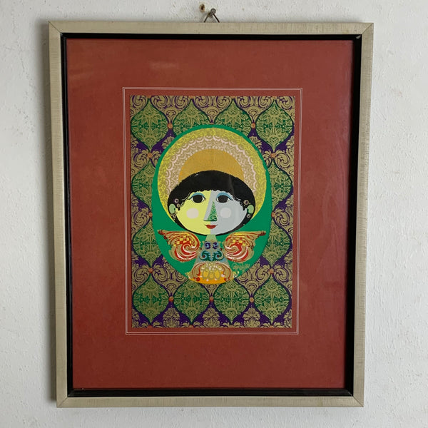 Vintage Bild Kunst von Björn Wiinblad