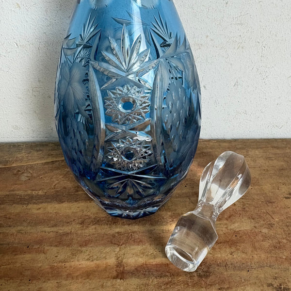 Vintage Bleikristall Karaffe Traube von Nachtmann