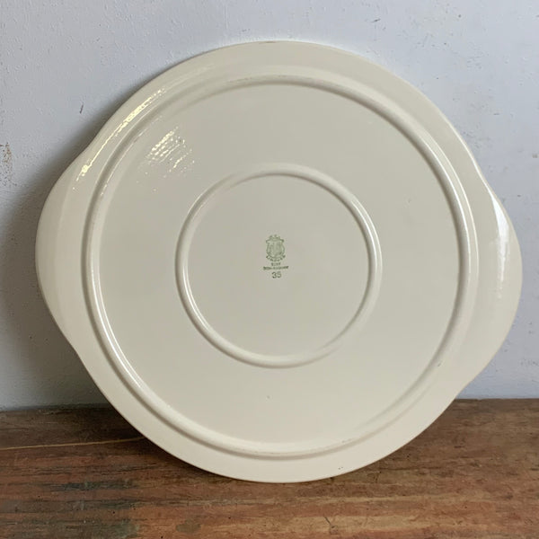 Vintage Mid Century Kuchenplatte Tortenteller von Staffel Limburg Dom Keramik