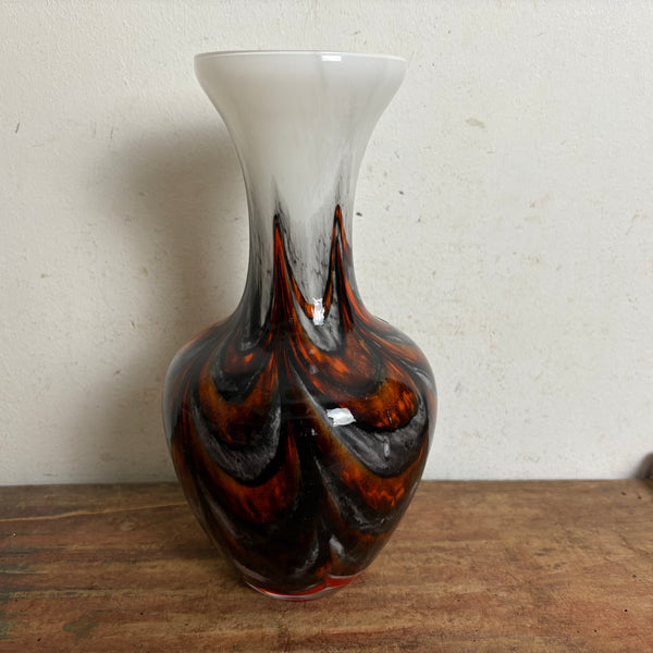 Opaline Florence Vase von Vetreria Barieri