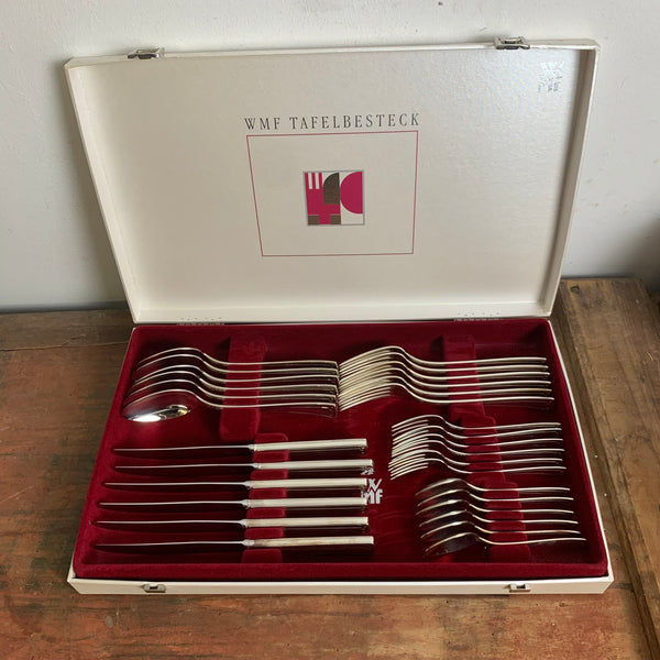 Vintage Tafelbesteck Lambris von WMF für 6 Personen