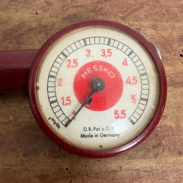 Vintage Messko Häuser Reifendruckprüfer