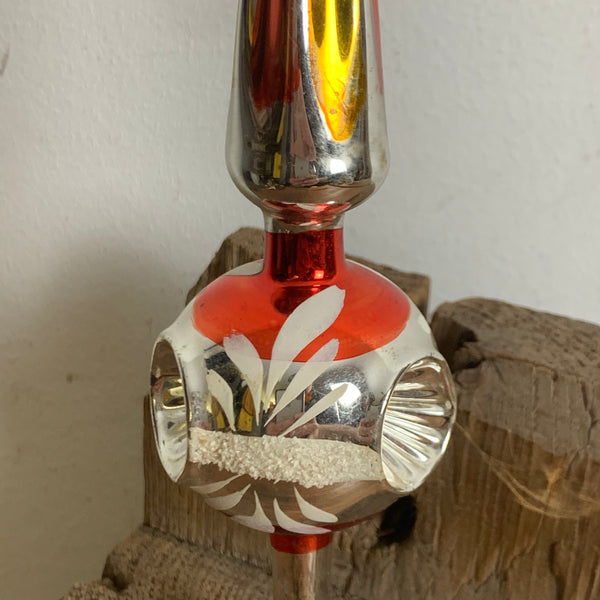 Antiker Weihnachtsbaumschmuck Spitze
