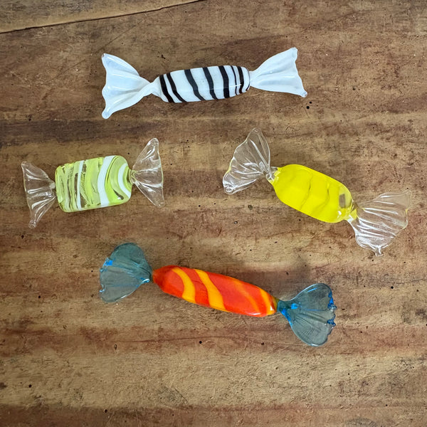 4 vintage Murano Glas Bonbon