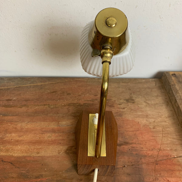 Vintage dänisches Design Nachttisch Lampe