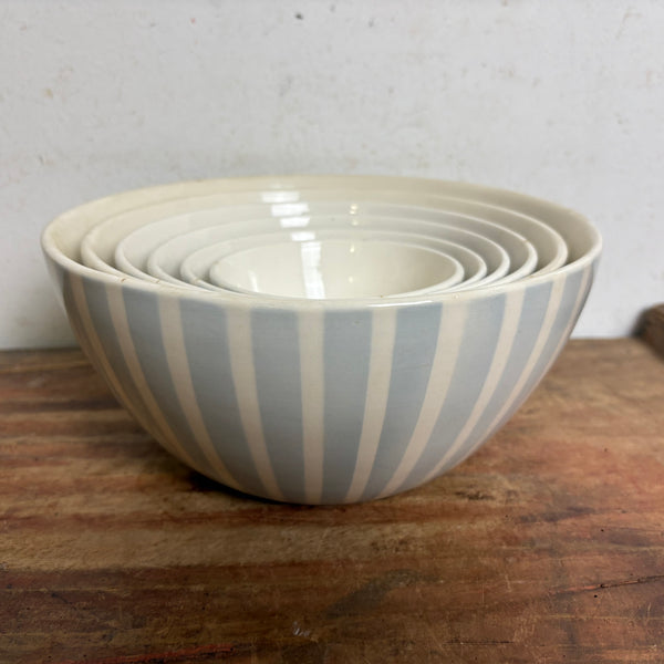Vintage Mid Century Keramik Küchen Schüssel Set